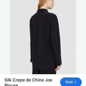 Joseph Women’s 100% Silk Blouse Size 38